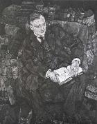 Egon Schiele Portrait of Dr.Franz Martin Haberditzl Spain oil painting artist